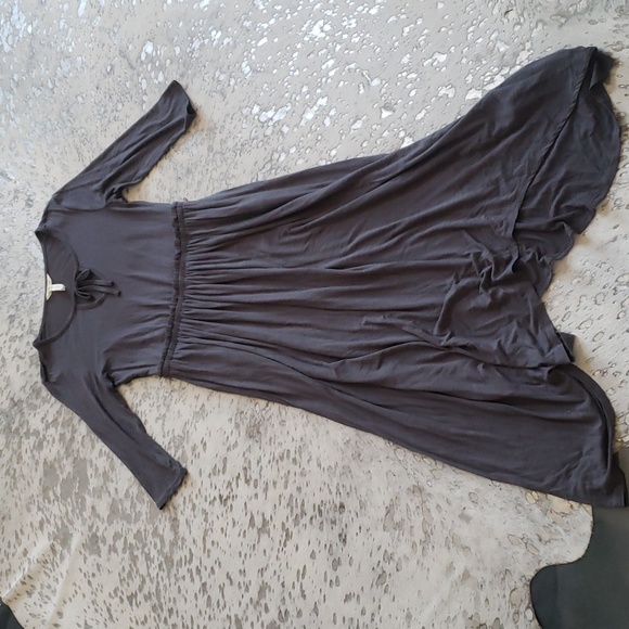 Matilda Jane Go West Maxi Dress Knit SzS Gray - Picture 2 of 5